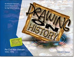 One Year Fine Art Credit - Home school Art Curriculum - Drawing On History